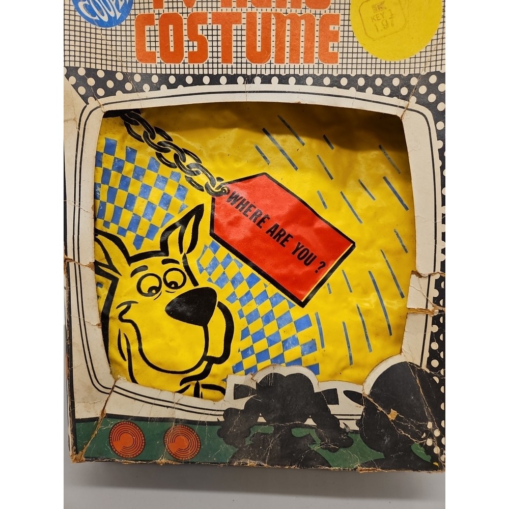 Vintage 1971 Scooby Doo 833 Ben Cooper TV Hero Costume Missing Mask Box Damage - Picture 3 of 16